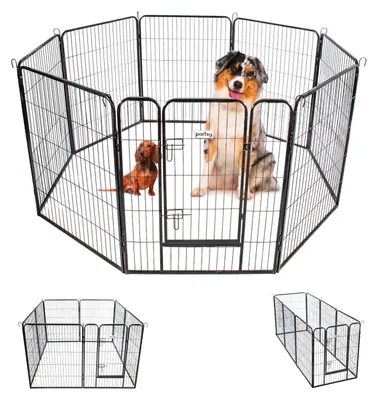 Productafbeelding van Puppyren Loopren - 80 x 100 cm - 8 Panelen - Binnen En Buiten
