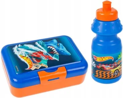 Zdjęcie produktu dla Bidon+ Śniadaniówka Hot Wheels 5478