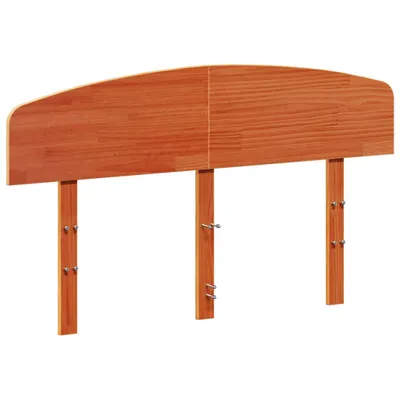 Produktbild von Kopfteil Wachsbraun 135 cm Massivholz Kiefer