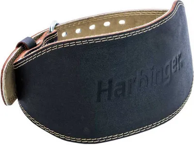 Produktbild von Harbinger 6´´ Leather Gewichthebergürtel Schwarz M Schwarz M
