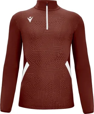 Immagine prodotto di Macron Victory Fraser Ziptop Uomo - Bordeaux / Bianco
