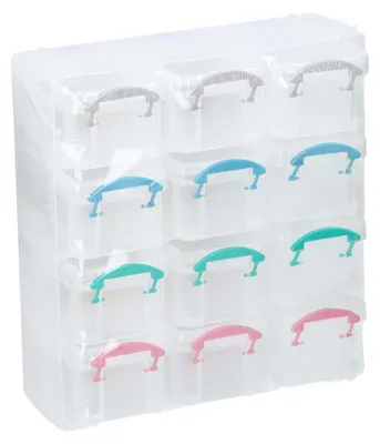 Zdjęcie produktu dla Organizer PP, 12 szuflad, 225 x 210 x 90 mm