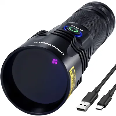 Obrázek produktu pro UV lampa, černá světla, 365 nm, nabíjecí přes USB