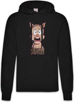 Produktbild von Urban Backwoods Heebie Jeebies, Herren Hoodie, Farbe: Schwarz, Größe: M