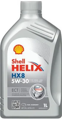 Produktbild von SHELL Helix HX8 ECT für 5W-30 1 Liter Motoröl Motorenöl Vollsynthetisch 229.31 229.51 504 00 507 00 Öl