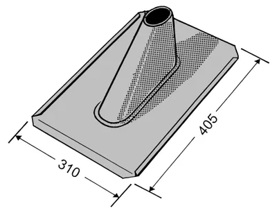 Imagen del producto de Kathrein ZTB 42, Soporte plano, Gris, 4,8 cm, 470 mm, 60 g, 8 kg