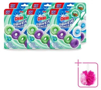 Obrázek produktu pro 6 kusů toaletních bloků At Home, vůně borovice, 40 g, balení