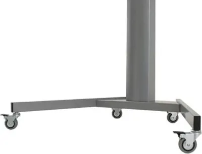Produktbild von STIER Rollenset für elektrisch höhenverstellbaren Steh-Tisch 501-19, 4 Rollen mit Feststellern, einfache Montage