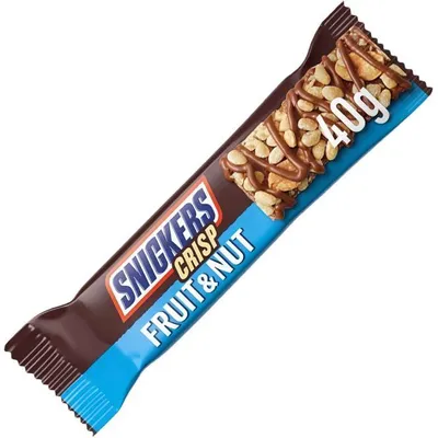 Produktbild von Snickers Crisp Fruit & Nut 40g