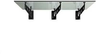 Produktbild von Glaszentrum Hagen 250x90 cm Glasvordach Klar BK-S