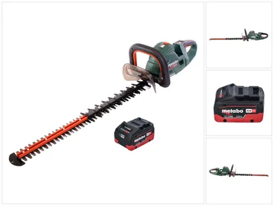 Immagine prodotto di Metabo HS 18 LTX BL 65 18 V 60 cm tagliasiepi senza filo + 1x batteria 5,5 Ah - senza caricabatterie