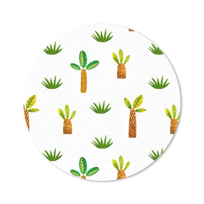 Produktbild von MuchoWow® Mauspad Mousepad Dschungel - Bäume - Design 40x40 cm - Mousepads - Maus Mat - Pad - Mausunterlage - Schreibtisch Accessoires