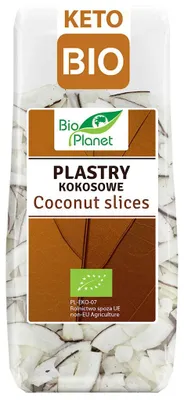 PLASTRY KOKOSOWE BIO 100 g - BIO PLANET
