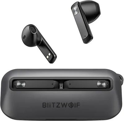 Zdjęcie produktu dla Słuchawki TWS BlitzWolf BW-FPE1 Słuchawki douszne Hi-Fi Bluetooth V5.0 IPX4 Czarny