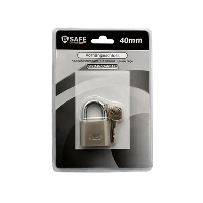 Immagine prodotto di Lucchetto lucchetto lucchetto lucchetto - Lucchetto di alta qualità per l'uso quotidiano set di 1 lucchetto corto da 40 mm
