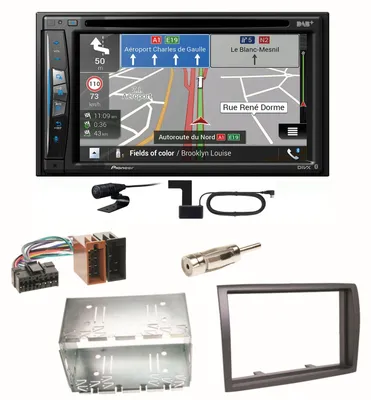 Produktbild von Pioneer AVIC-Z730DAB Navigation DAB+ USB Einbauset für Fiat Ducato Boxer Jumper
