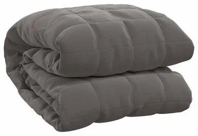 Produktbild von Famanu Gewichtsdecke 200 x 200 cm, 13 kg, grau