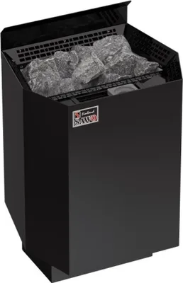 Produktbild von Kombi-Saunaofen Sawo Nordex Mini Combi 3,6 kW, schwarz | externe Steuerung erforderlich | NRMC-36NS-BL-Z