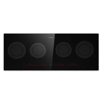 Produktbild von Klarstein Induktionskochfeld 5 Platten, 90cm Glaskeramik-Induktionskochfeld mit 5 Kochfelder, 11600W Induktionskochfeld, Herd mit Touch-Control & Überhitzungsschutz, Effizientes Glaskeramikkochfeld