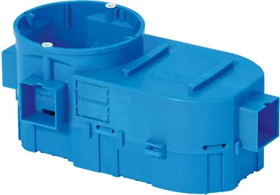 Obrázok produktu pre Zásuvka pod omietku 2 x 60 mm hlboká pre elektroniku v sérii s vreckom SE2x60 Simet