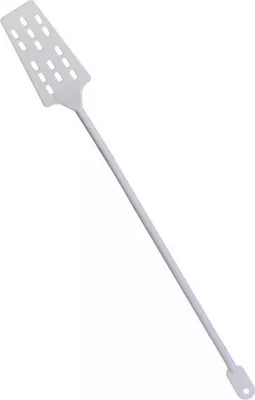 Produktbild von Hugbert Rührer aus Kunststoff – Hitzebeständiger Maischelöffel für Hobbybrauer – Hygienisch, Lebensmittelecht und Langlebig – für Bierbrauen - 40cm