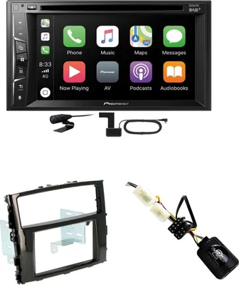 Produktbild von Pioneer AVH-Z3200DAB CarPlay USB MP3 CD Einbauset für Mitsubishi Pajero ab 2015