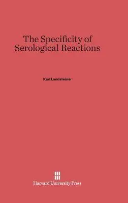 Produktbild von The Specificity of Serological Reactions
