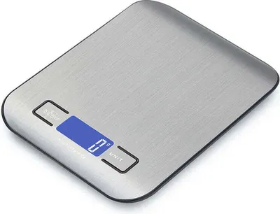 Zdjęcie produktu dla Herzberg HG-04135: Elektroniczna cyfrowa waga kuchenna ? 5 kg/1 g