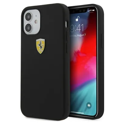 Immagine prodotto di Ferrari Fessihcp12Sbk Custodia rigida Iphone 12 Mini 5.4 Nero/Nero Silicone On Track