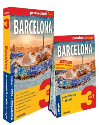 Image de Barcelona 3w1 przewodnik + atlas + mapa