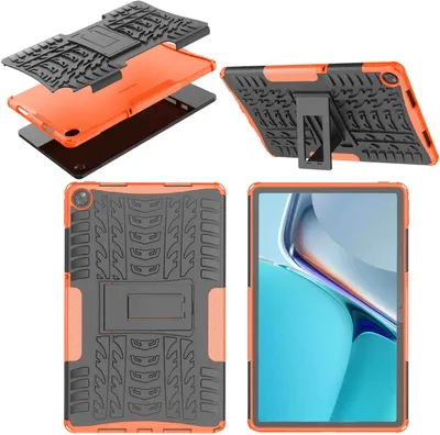 Obrázek produktu pro Pro Oppo Realme Pad 10.4 Hybrid Orange Tablet Case Cover Protection