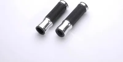 Produktbild von LSL Lenkergriffgummi, 7/8 Zoll (22,2 mm), 125 mm, silber, Lieferung paarweise