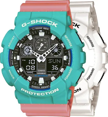 Image de Montre Casio G-Shock SET GA-100B-7AER + BEZEL 10410475 + BELT 10498150 20BAR