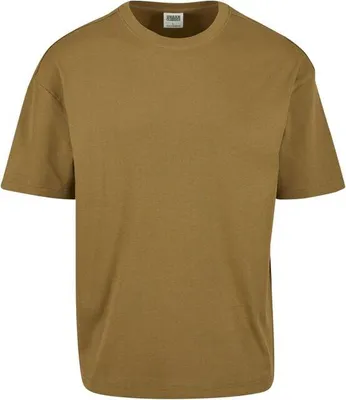 Produktbild von Urban Classics T-Shirt Herren Rib Shortsleeve oliv L
