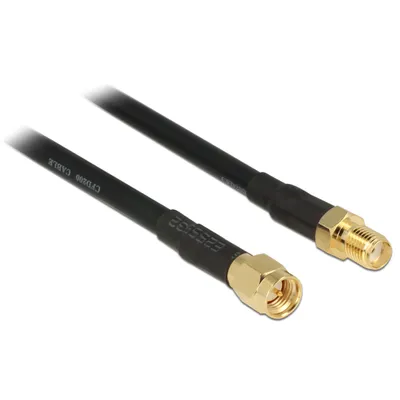 Produktbild von DeLOCK 89426, 7,5 m, CFD200, SMA, SMA, Schwarz