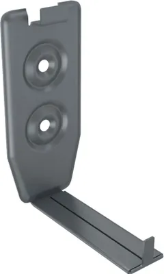 Produktbild von ZAMBELLI Verstellwinkel für Stirnbretthalter (halbrund), verzinkt alle RG Anthrazit variabler Neigungswinkel, Dachrinnenzubehör, einfache Montage