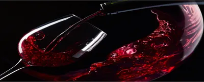 Produktbild von Tulup® Glas-Bild Wandbild aus Glas - 125x50 - Wandkunst - Wandbild hinter gehärtetem Sicherheitsglas - Dekorative Wand für Küche & Wohnzimmer  - Essen & Getränke - Rotwein - Rot