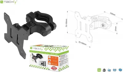 Zdjęcie produktu dla Techly ICALCD100BK, 10 kg, Czarny