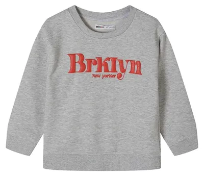 Produktbild von Minoti - Sweatshirt für Jungen, Rundhalsausschnitt, Übergroß MN209 (92) (Grau)