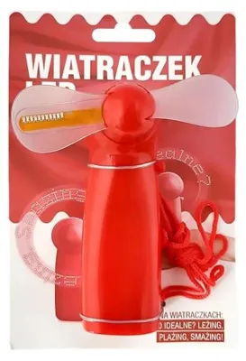 Zdjęcie produktu dla Wiatraczek led czerwony - MCD