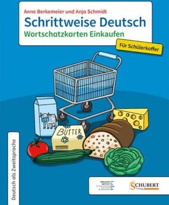 Obrázek produktu pro Schrittweise Deutsch / Wortschatzkarten Einkaufen für Schülerkoffer