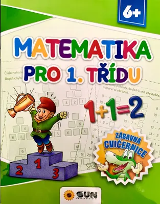 Obrázek produktu pro Zábavná cvičebnice - Matematika pro 1.třídu