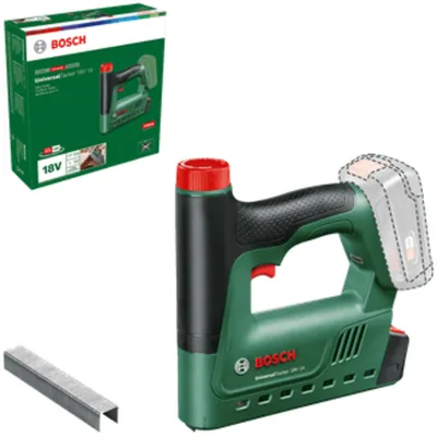 Image de Agrafeuse universelle sans fil 18 V + 1000 agrafes (Produit seul) – Bosch 6032A7001