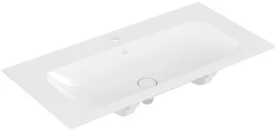 Immagine prodotto di Villeroy & Boch Finion lavabo armoire, sans trop-plein, 1 trou pour robinet, 1000x500mm, 4164A2R1, 4164A2R1