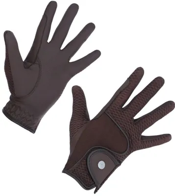 Produktbild von Covalliero Unisex Reithandschuh chocolate dunkelbraun F/S 24, Größe:5 / XXS