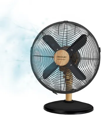 Image de CECOTEC 08230 - Ventilateur de table EnergySilence 600 WoodDesk