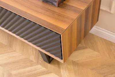 Produktbild von Wohnwand Wohnzimmer set TV-Ständer 2x Hängeschrank Designer Wohnwände