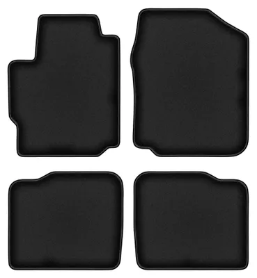 Productafbeelding van Velours automatten voor Daihatsu Materia 2007-2011 (MPV) – 4-delig, zwart, op maat – Wielganizator DURBAN
