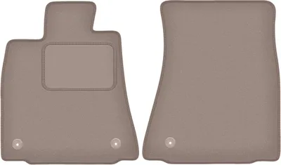 Image de Tapis de sol en velours pour Lexus IS III sedan (2013-) - tapis de sol avant LUX beige (2 pièces)