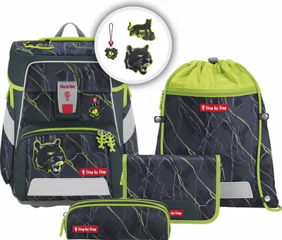 Produktbild von Step by Step-SPACE|Step by Step SPACE Schulranzen-Set ''Danger Cat Chiko'', 5-teilig